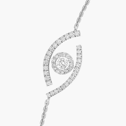 [Amore Jewels]Lucky Eye Pave-Set Diamond Bracelet