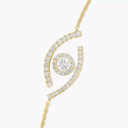 [Amore Jewels]Lucky Eye Pave-Set Diamond Bracelet