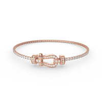 [Amore Jewels]FORCE  HORSESHOE  DIAMOND TENNIS BRACELET