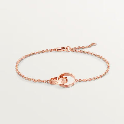[Amore Jewels]LOVE BRACELET DOUBLE RING