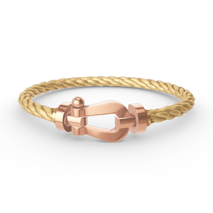 [Amore Jewels]FORCE LARGE HORSESHOE NO DIAMOND BRACELET ROSE GOLD