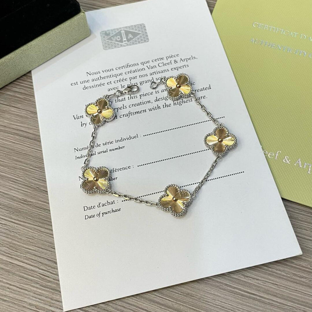 [Amore Jewels]CLOVER  5 MOTIFS  CHRISTMAS LIMITED EDITION BRACELET
