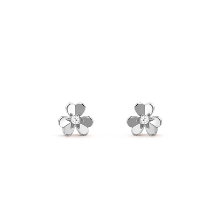 [Amore Jewels]FRIVOLE MINI SILVER FLOWER EARRINGS