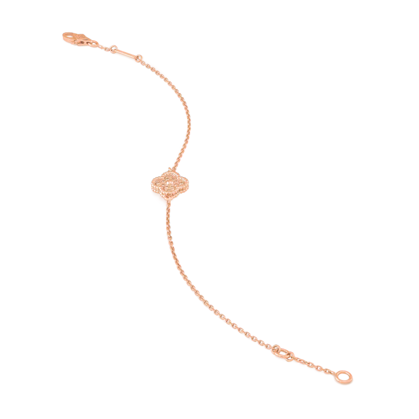 [Amore Jewels]CLOVER SINGLE FLOWER BRACELET