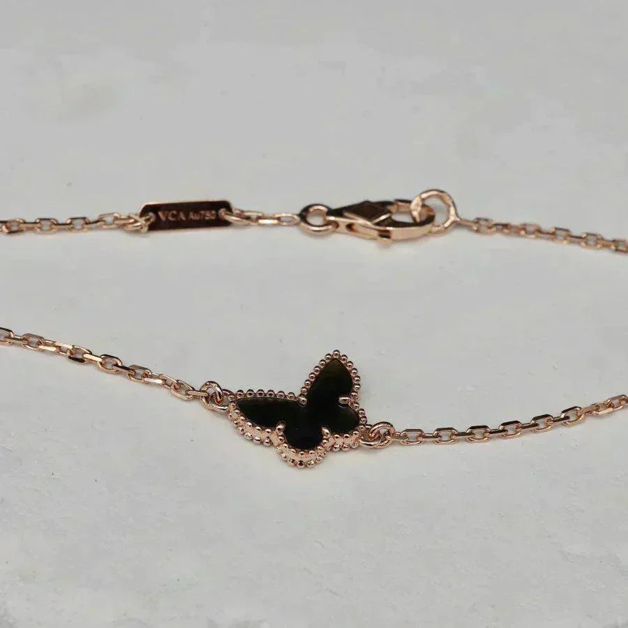 [Amore Jewels]BUTTERFLY ONYX  BUTTERFLY BRACELET