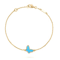 [Amore Jewels]BUTTERFLY TURQUOISE BUTTERFLY BRACELET