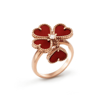 [Amore Jewels]SWEET CLOVER CARNELIAN RING