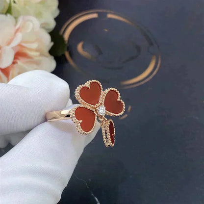 [Amore Jewels]SWEET CLOVER CARNELIAN RING