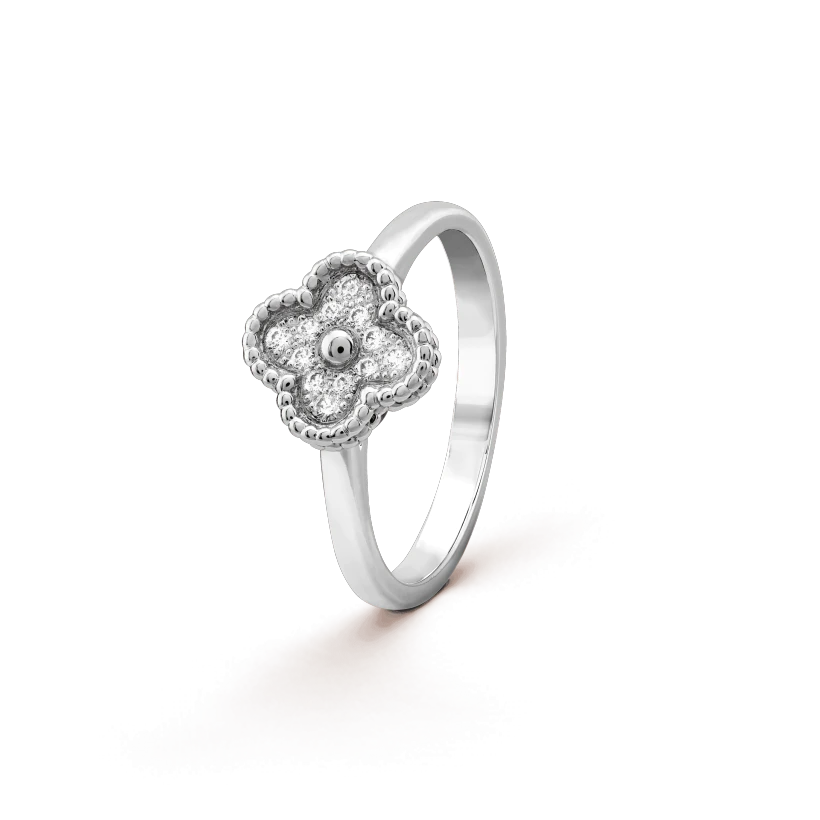 [Amore Jewels]CLOVER DIAMOND RING