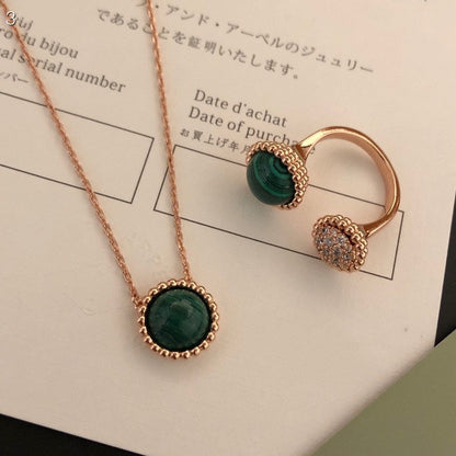 [Amore Jewels]PERLEE COULEURS DIAMOND ROSE GOLD BETWEEN THE FINGER RING