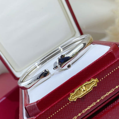 [Amore Jewels]PANTHERE SILVER OPEN BRACELET