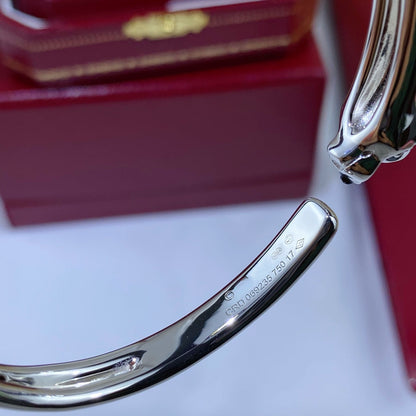 [Amore Jewels]PANTHERE SILVER OPEN BRACELET
