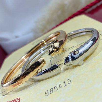[Amore Jewels]PANTHERE SILVER OPEN BRACELET