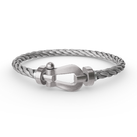 [Amore Jewels]FORCE LARGE HORSESHOE NO DIAMOND BRACELET SILVER