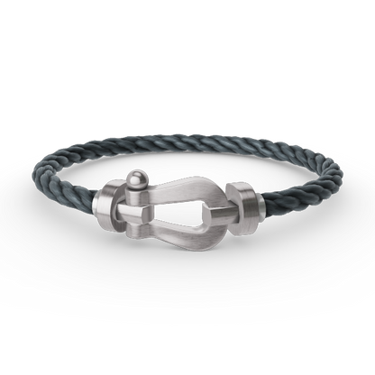[Amore Jewels]FORCE LARGE HORSESHOE NO DIAMOND BRACELET SILVER