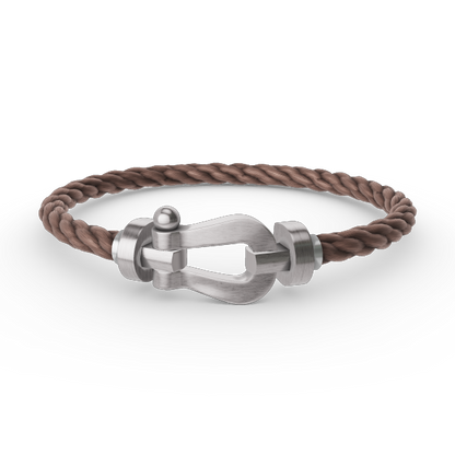 [Amore Jewels]FORCE LARGE HORSESHOE NO DIAMOND BRACELET SILVER