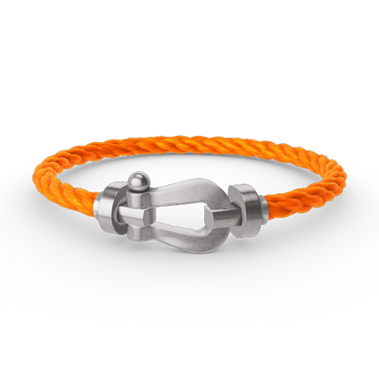 [Amore Jewels]FORCE LARGE HORSESHOE NO DIAMOND BRACELET SILVER