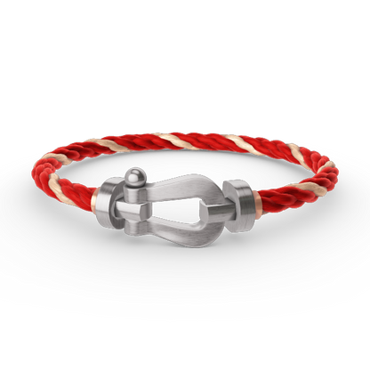 [Amore Jewels]FORCE LARGE HORSESHOE NO DIAMOND BRACELET SILVER