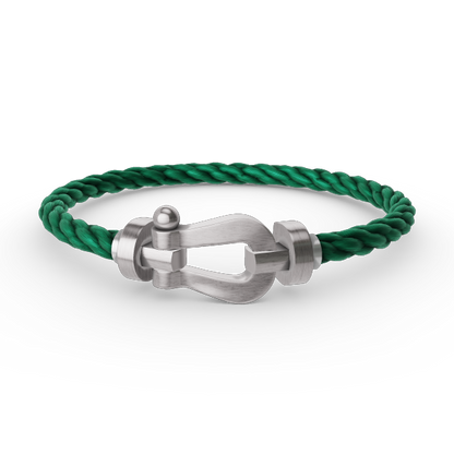 [Amore Jewels]FORCE LARGE HORSESHOE NO DIAMOND BRACELET SILVER