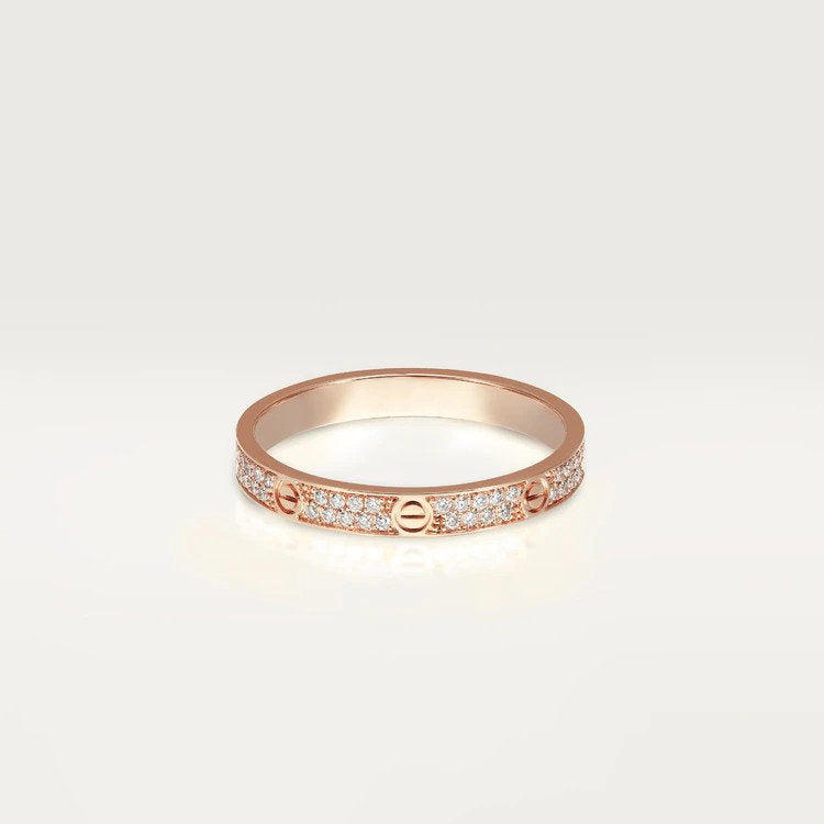 [Amore Jewels]LOVE RING 2.65MM DIAMOND